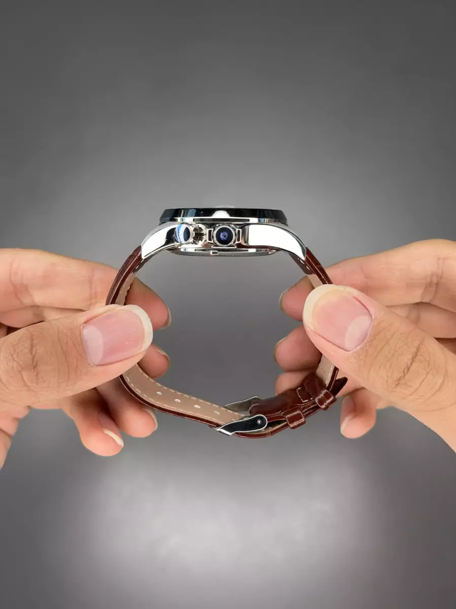 ساعت مچی سیکو کلاسیک بند چرمی قهوه ای صفحه سبز Seiko