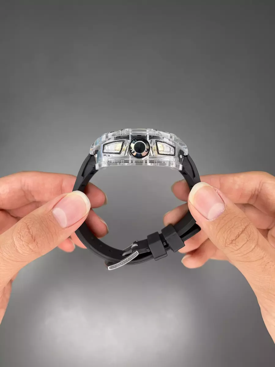 ساعت مچی ریچارد میل کورنوگراف قاب پلاستیکی مشکی  Richard Mille