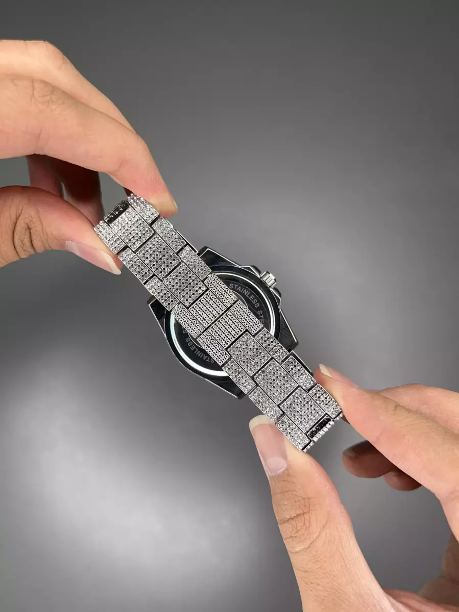 ساعت مچی رولکس دیت جاست فول نگین صفحه سبز Rolex Datejust