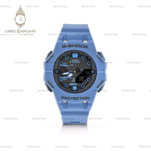 ساعت مچی کاسیو جی-شاک بند آبی Casio G-Shock GA-B001-1A