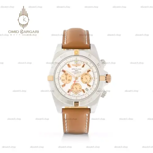 ساعت مچی برایتلینگ کرونوگراف بند چرمی Breitling
