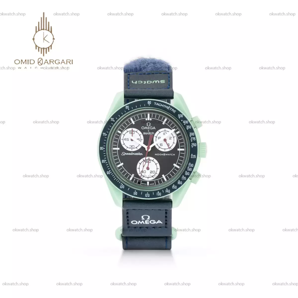 ساعت مچی امگا سواچ ماموریت به زمین Omega x Swatch Mision to the earth
