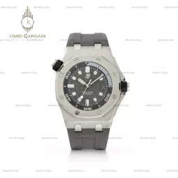 ساعت مچی اودمار پیگه افشور بند و صفحه طوسی Audemars Piguet Offshore
