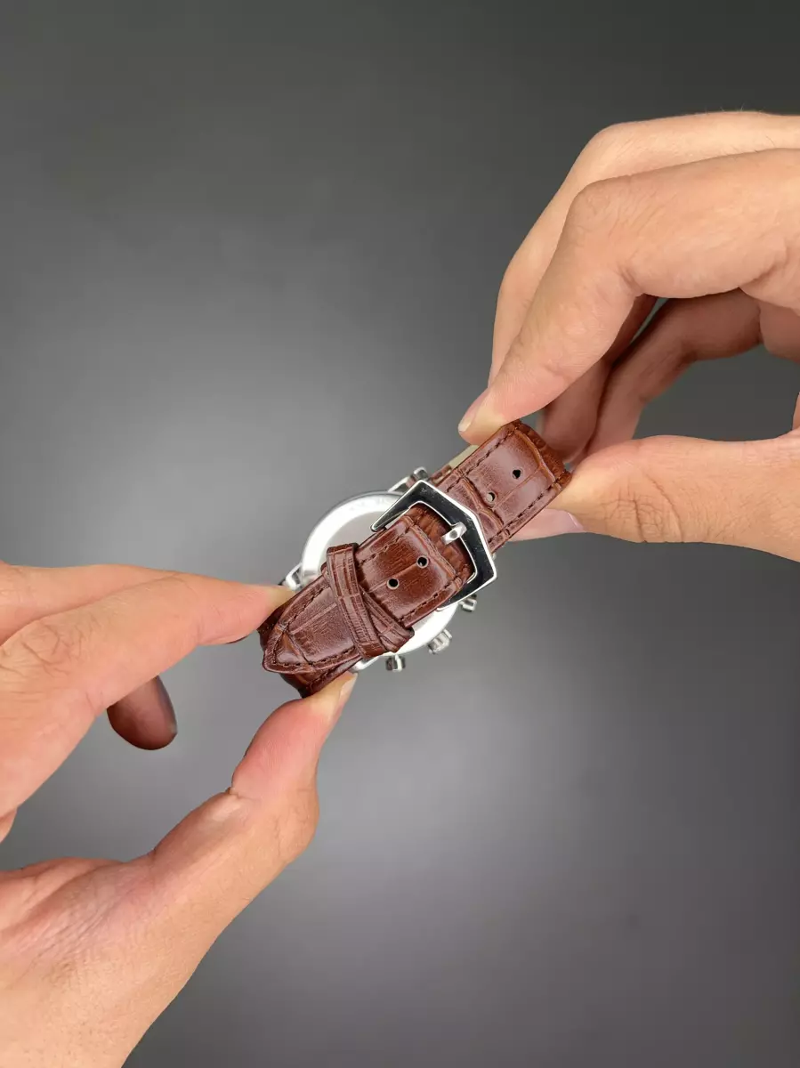 ساعت مچی پتک فیلیپ کورنوگراف صفحه قهوه ای Patek Philippe