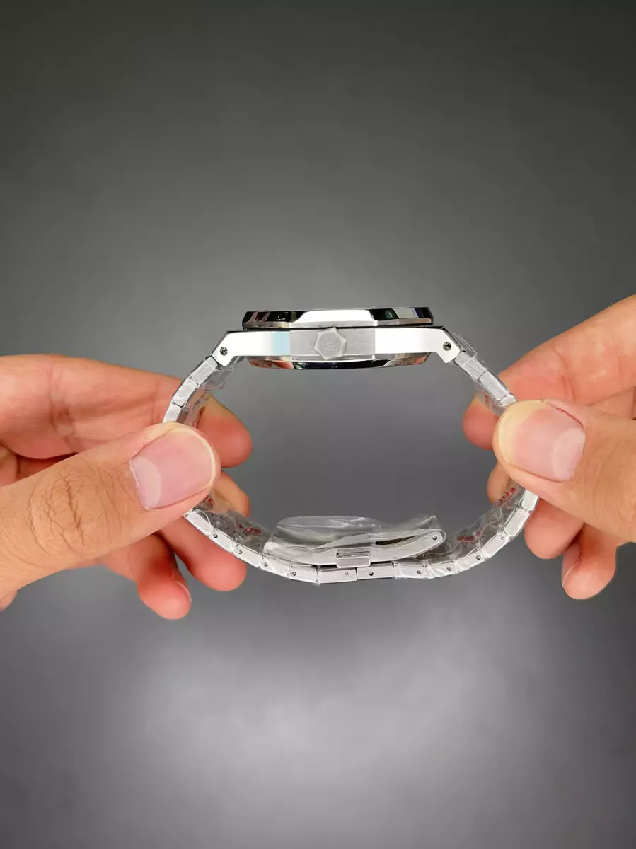 ساعت مچی اودمار پیگه اسکلتون بند سیلور Audemars Piguet