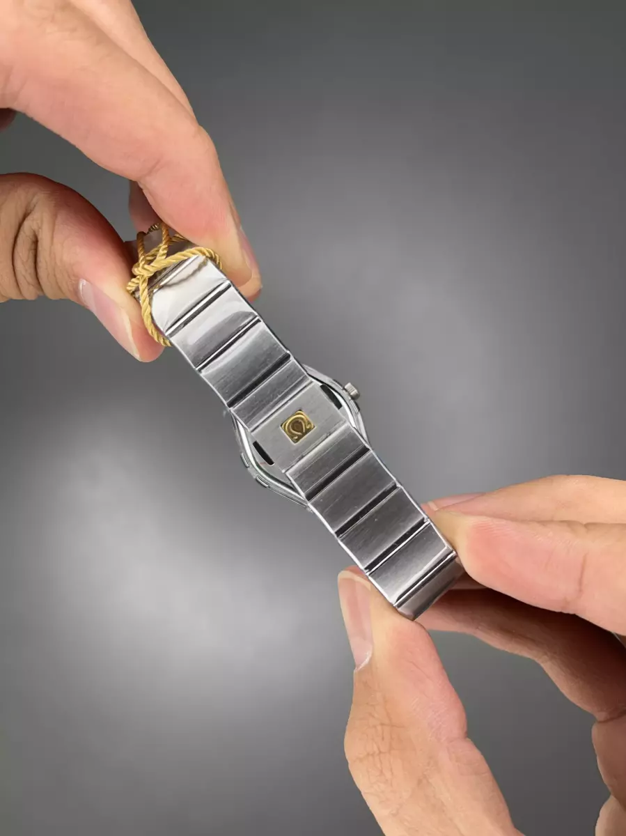 ساعت مچی امگا کانستلیشن سیلور صفحه سفید Omega Constellation