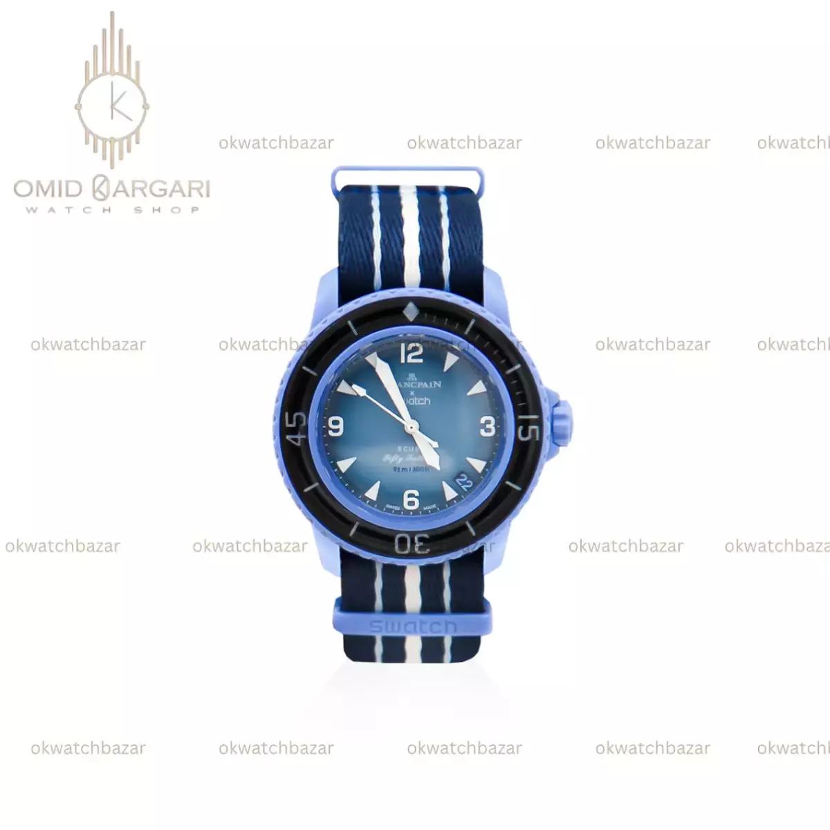 ساعت مچی سواچ بلنک پین اقیانوس اطلس Swatch Blancpain Atlantic Ocean