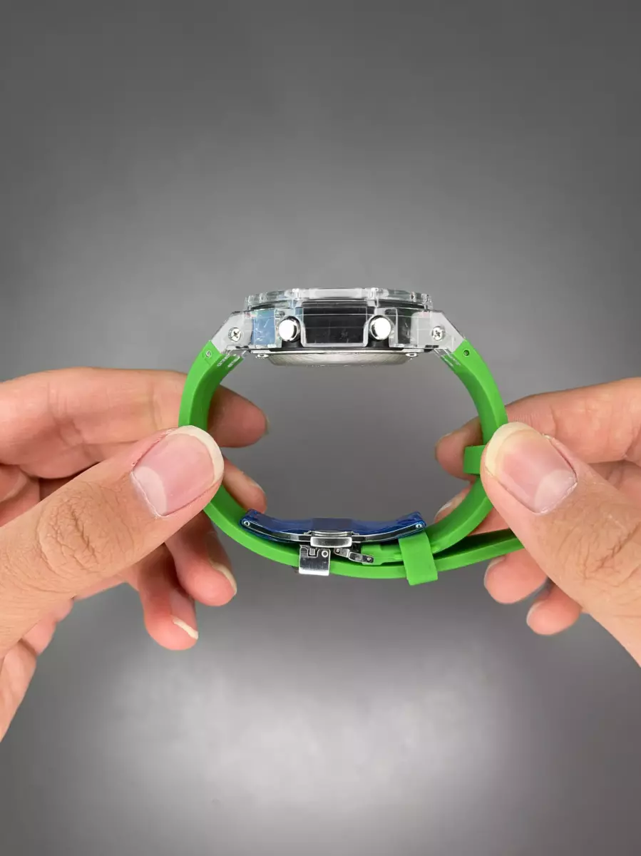 ساعت مچی کاسیو جی-شاک بند سبز Casio G-SHOCK GA-2100