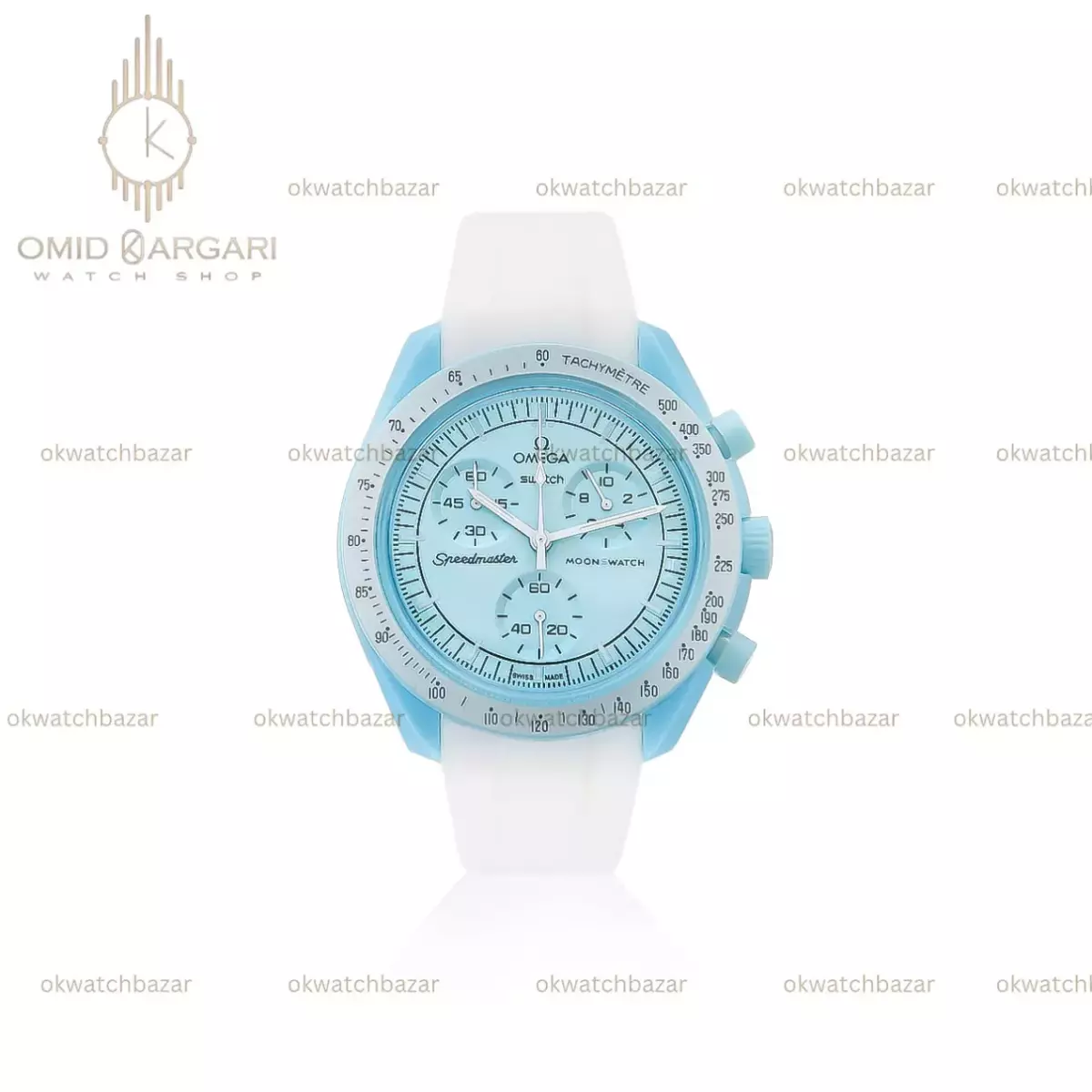 ساعت مچی امگا سواچ رابر ماموریت به اورانوس Omega x Swatch Mision to the uranus