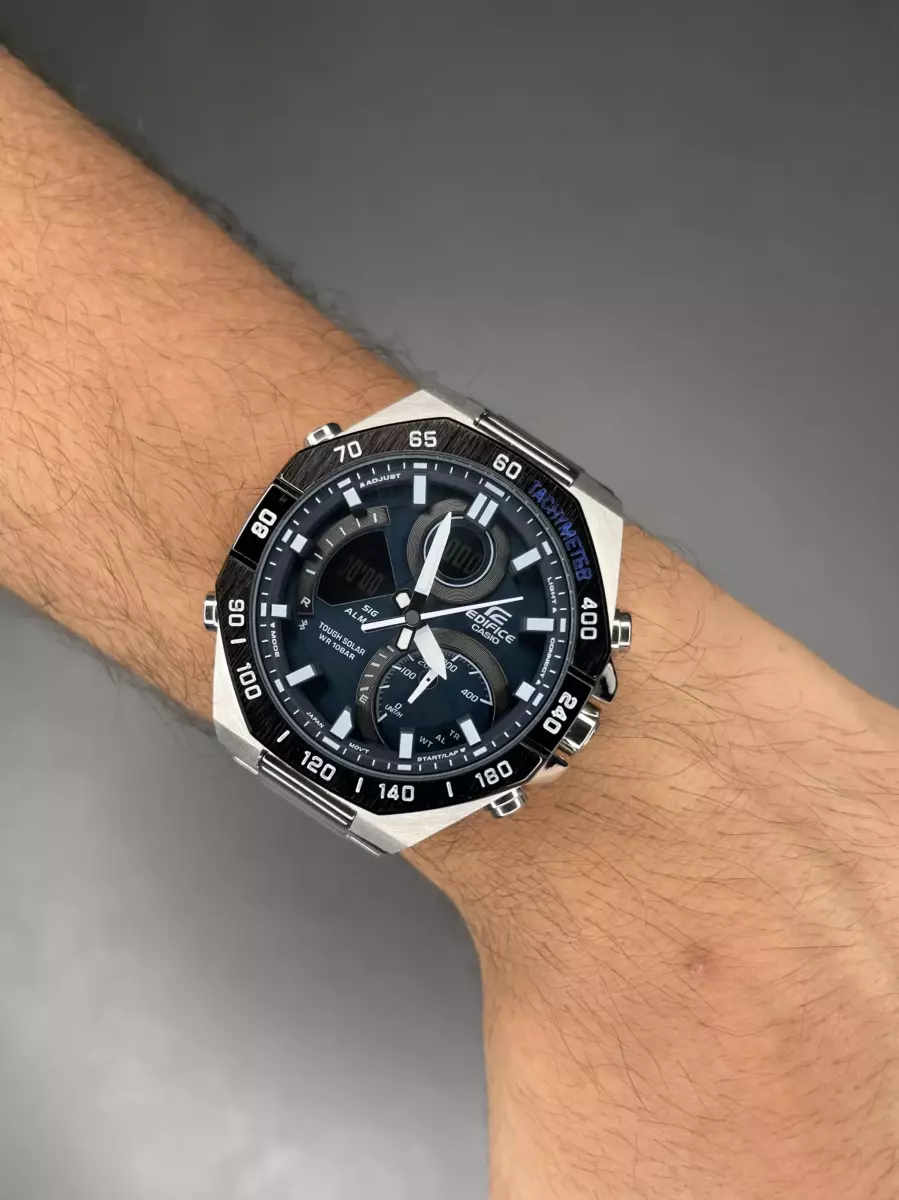 ساعت مچی کاسیو ادیفایس بند سیلور Casio Edifice