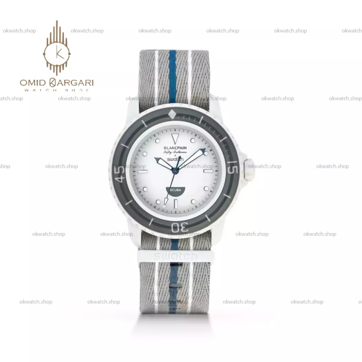 ساعت مچی سواچ بلنک پین اقیانوس قطب جنوب Swatch Blancpain Antarctic Ocean