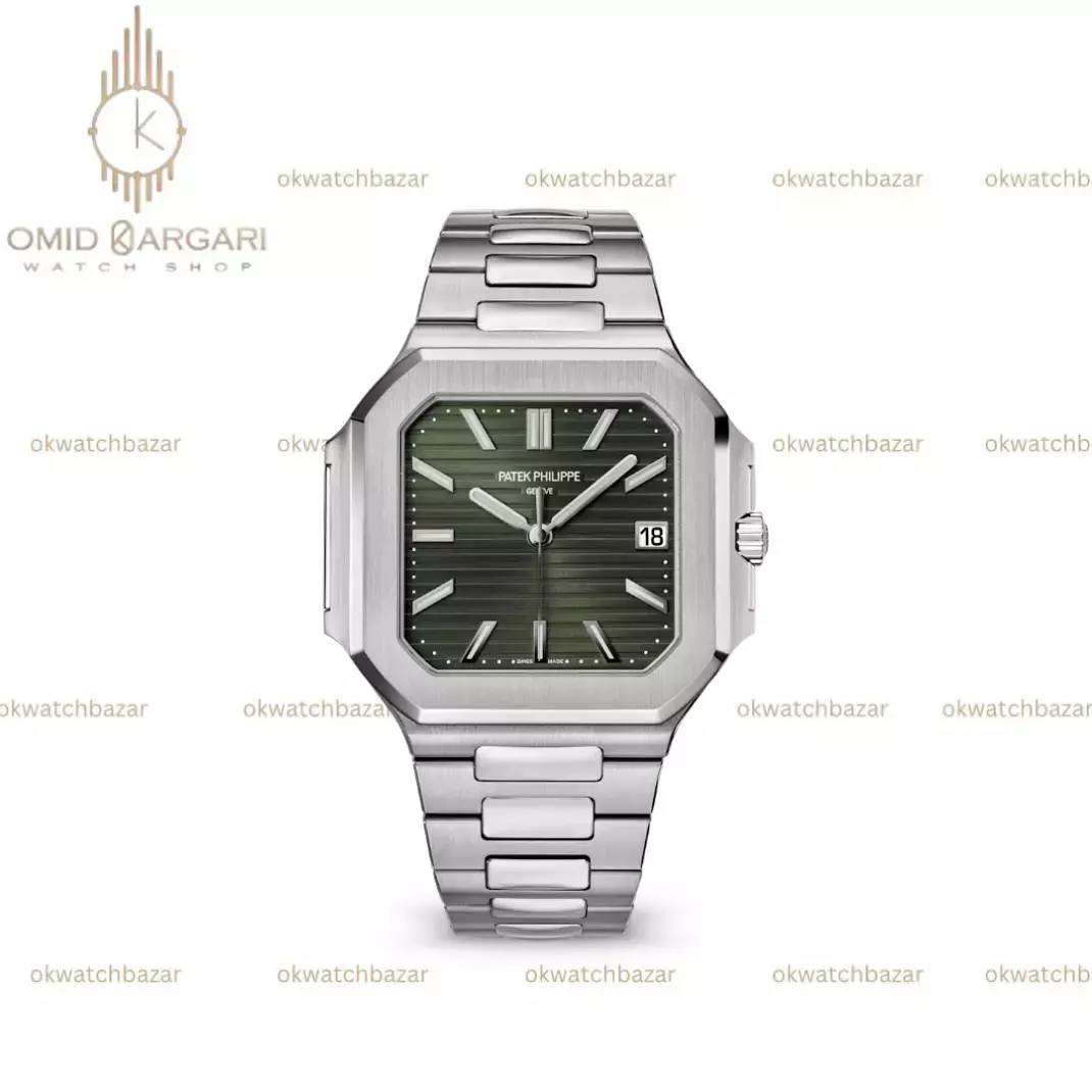 پتک فیلیپ کوبیتوس صفحه سبز Patek Philippe Cubitus