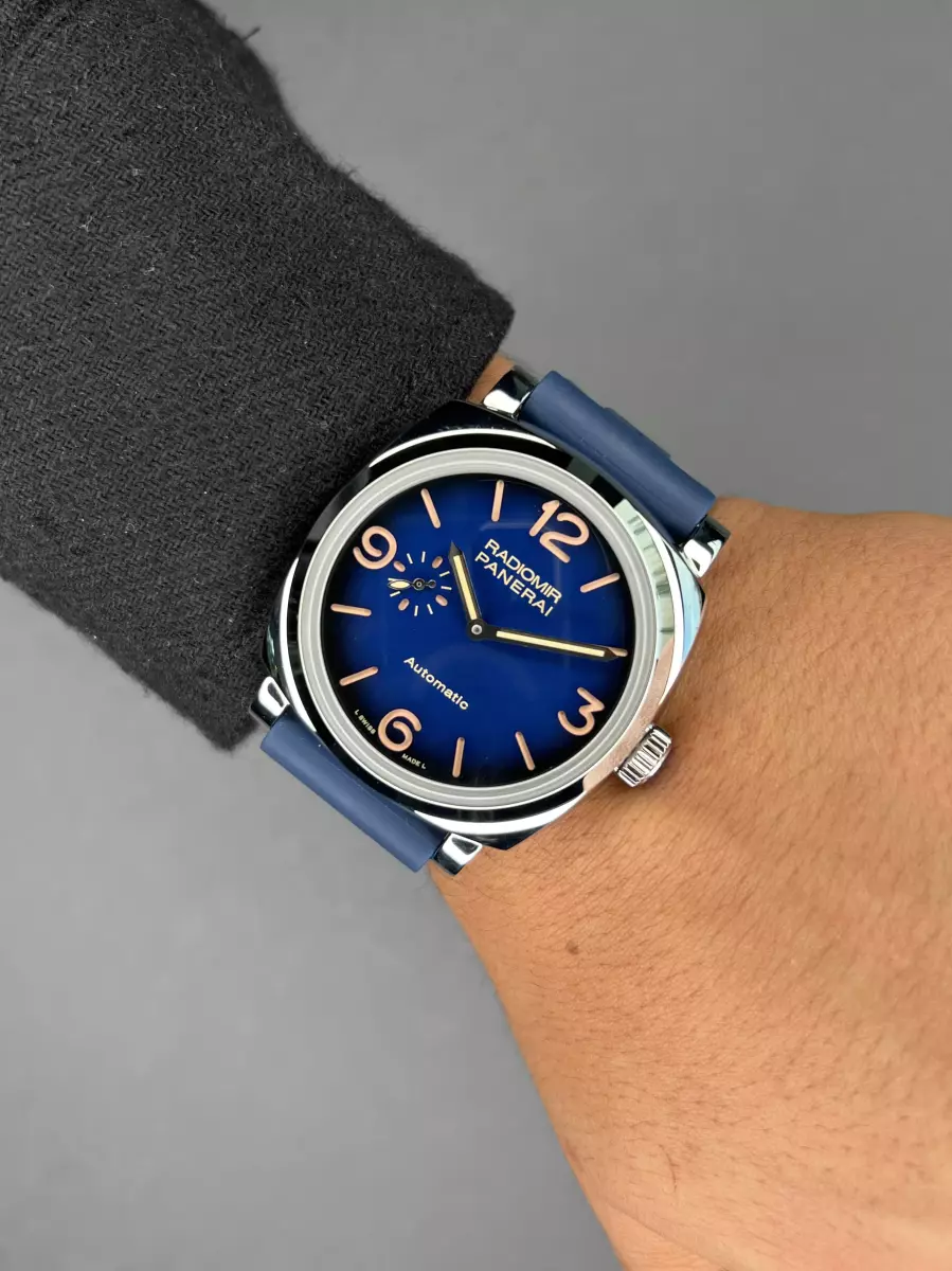 ساعت مچی پنرای رادیومیر سرمه ای ثانیه بغل Panerai Radiomir