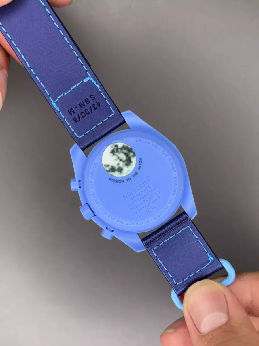 ساعت مچی امگا سواچ ماموریت به ماه Omega x Swatch Mision to the moon