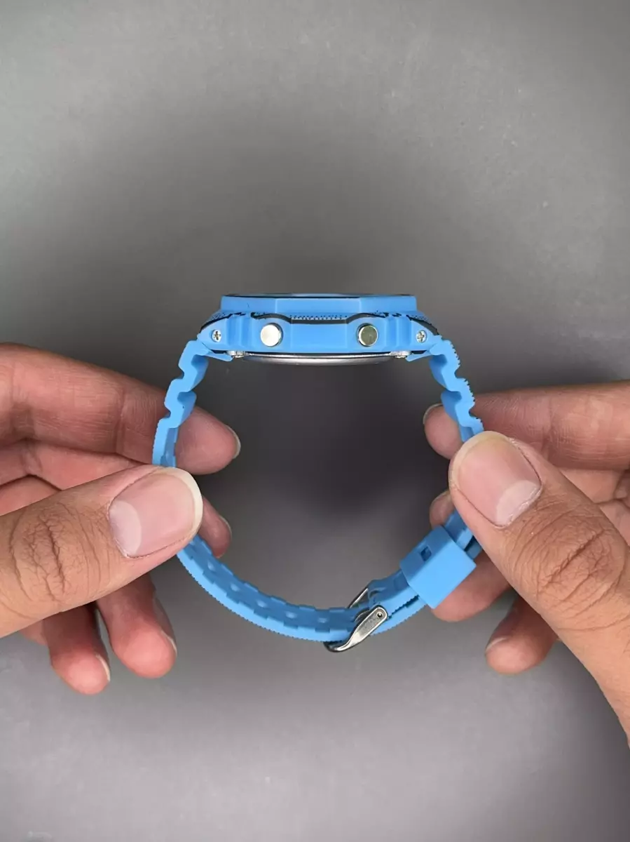 ساعت مچی کاسیو جی-شاک مانگا بند آبی Casio G-Shock 2100MNG