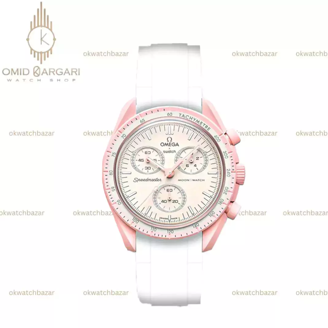 ساعت مچی امگا سواچ رابر ماموریت به ونوس Omega x Swatch Mision to the venus