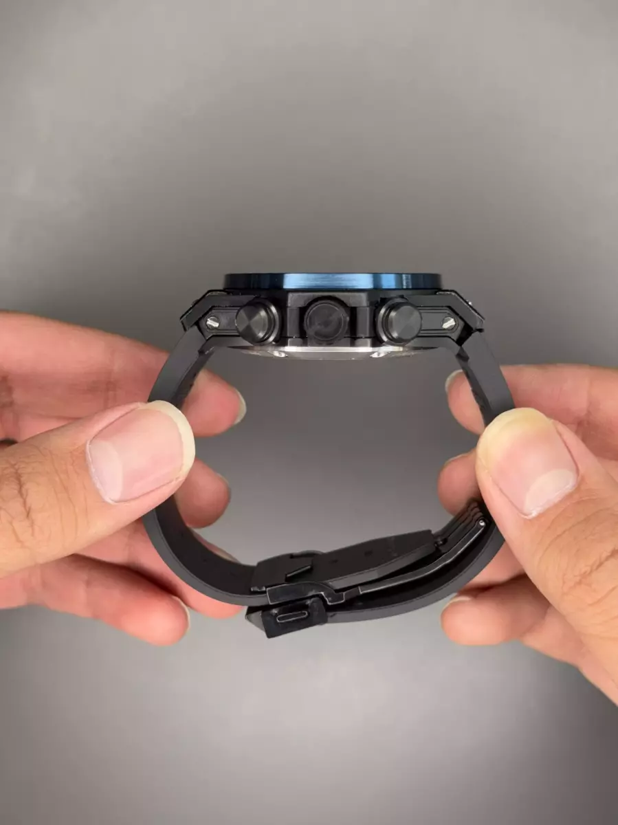 ساعت مچی اوبلو بیگ بنگ قاب کربن بند رابر مشکی Hublot Big Bang