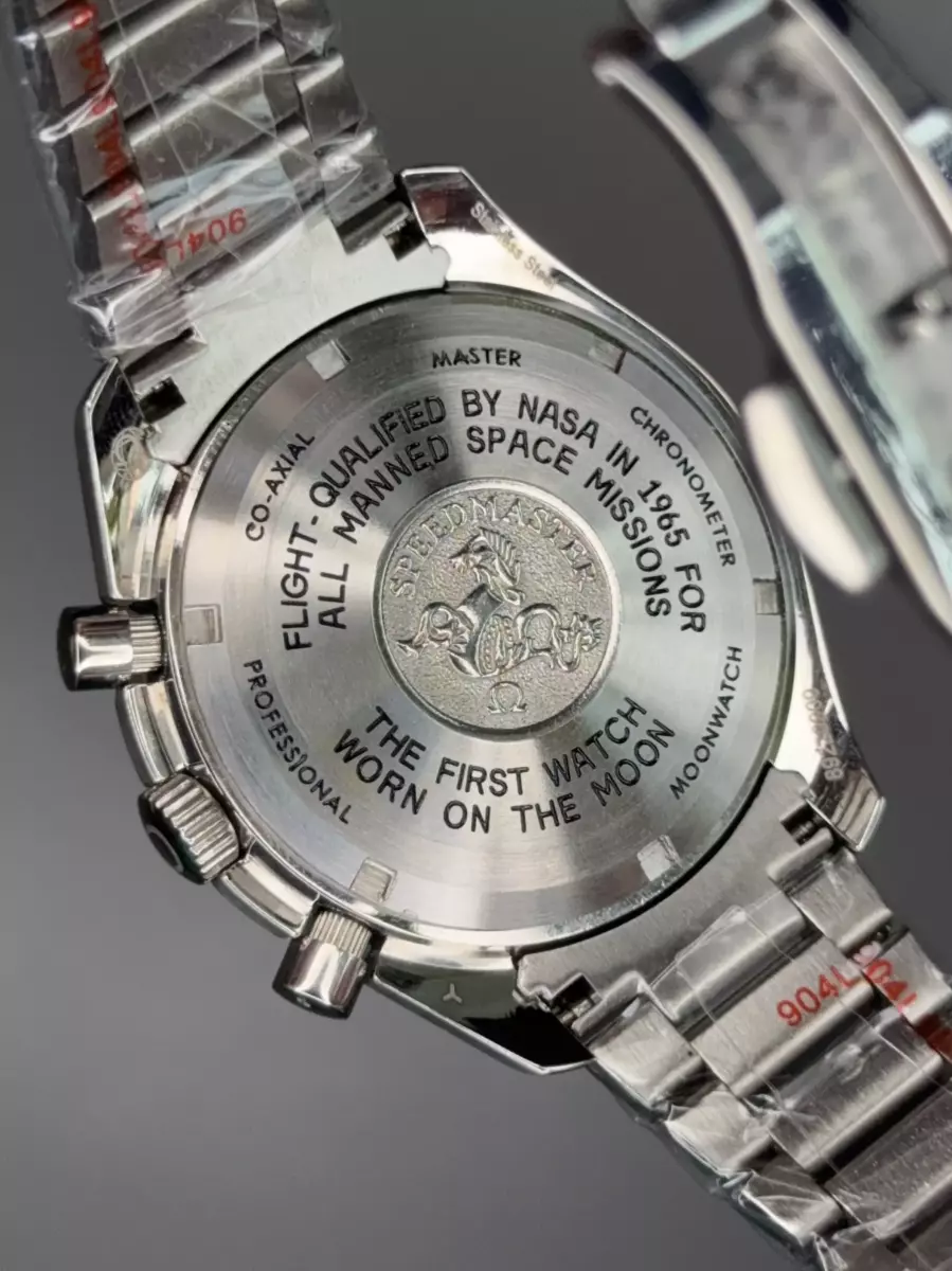 ساعت مچی امگا اسپیدمستر بند سیلور صفحه قرمز Omega Speadmaster