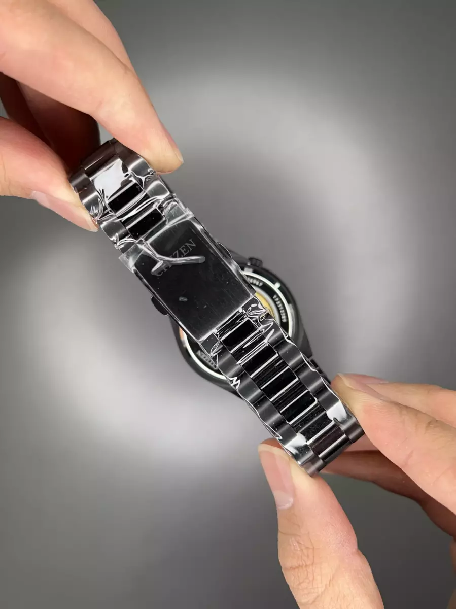ساعت مچی سیتیزن سویوسا اتوماتیک تمام مشکی طرحدار  Citizen Tsuyosa NJ0155-87E