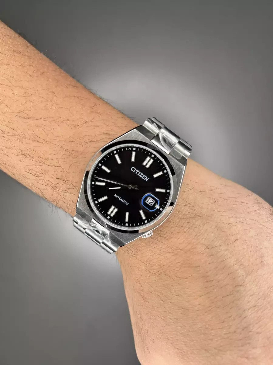 ساعت مچی سیتیزن سویوسا اتوماتیک صفحه مشکی Citizen Tsuyosa NJ0150-81E