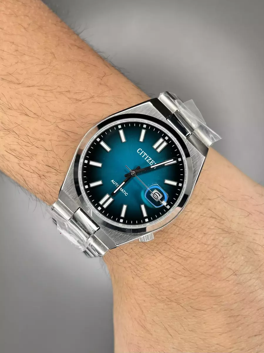 ساعت مچی سیتیزن سویوسا اتوماتیک صفحه آبی Citizen Tsuyosa NJ0151-88X