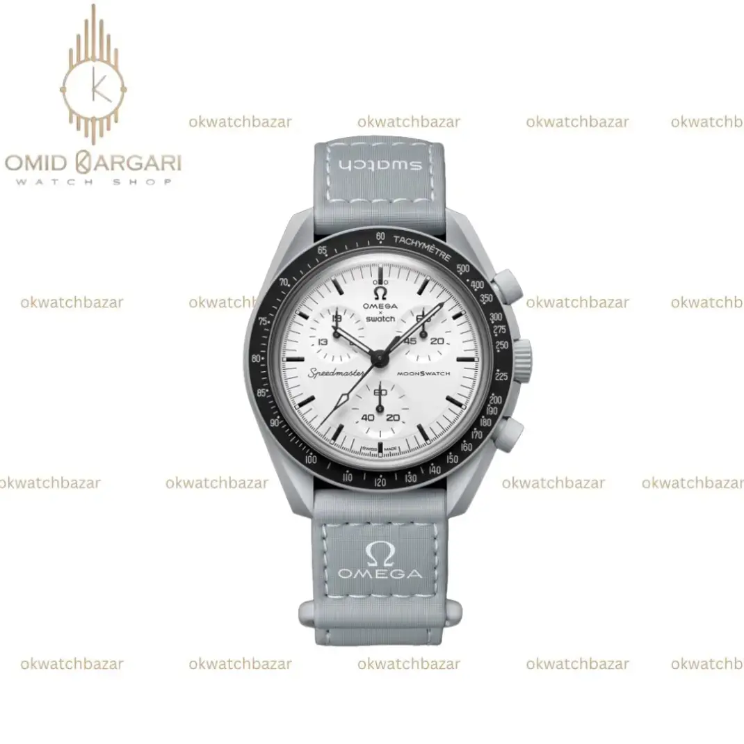ساعت مچی امگا سواچ ماموریت به ماه Omega x Swatch 1965 Mission to the moon
