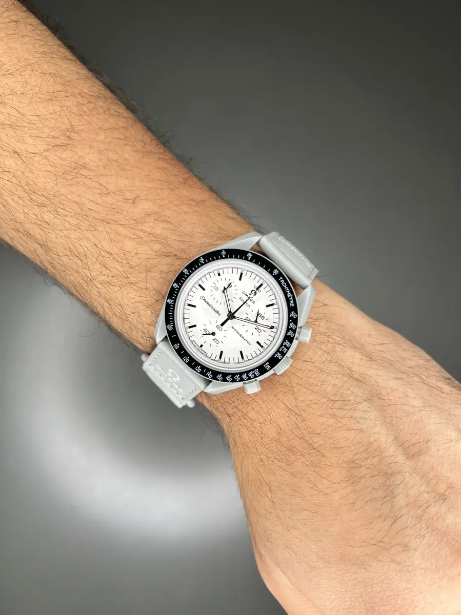 ساعت مچی امگا سواچ ماموریت به ماه Omega x Swatch 1965 Mission to the moon