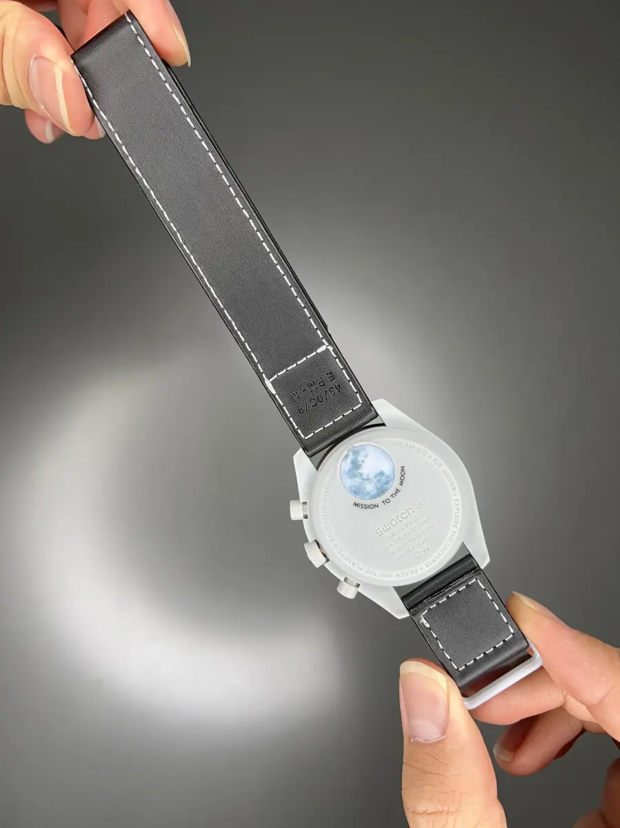 ساعت مچی امگا سواچ ماموریت به زمین مشکی Omega x Swatch Mision to the Earthphase