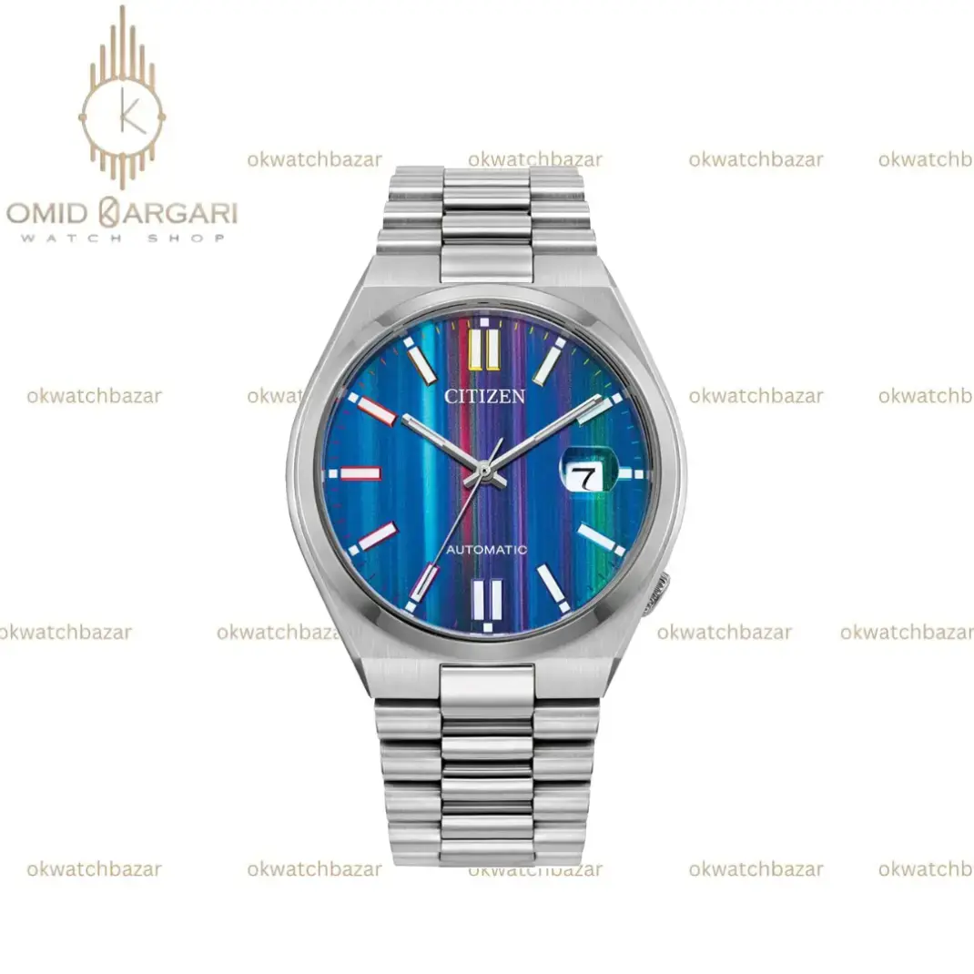 ساعت مچی سیتیزن سویوسا صفحه طرحدار Citizen Tsuyosa NJ0151-53W