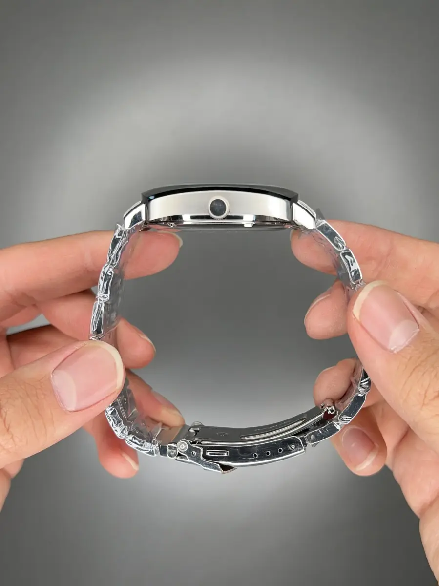 ساعت مچی سیکو مربعی سیلور صفحه سبز Seiko Recraft