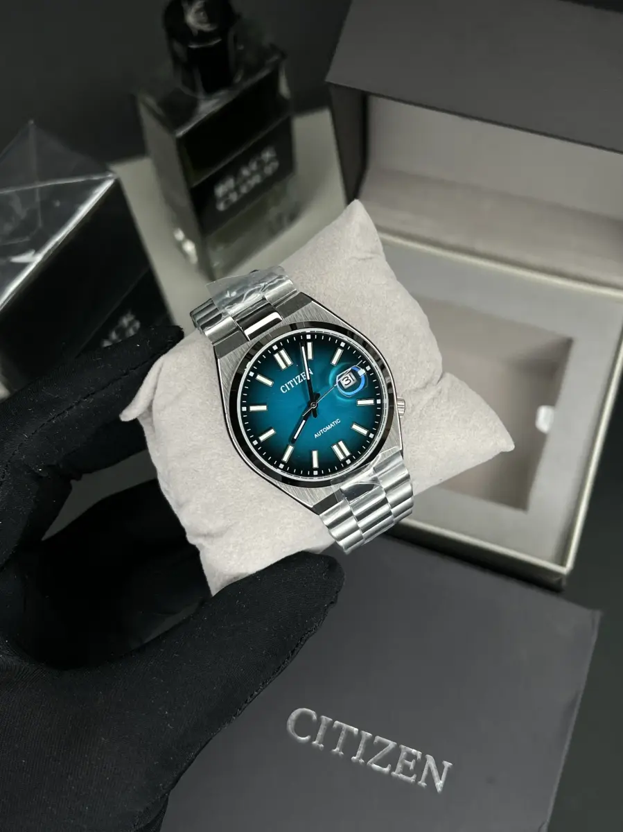 ساعت مچی سیتیزن سویوسا اتوماتیک صفحه آبی Citizen Tsuyosa NJ0151-88X