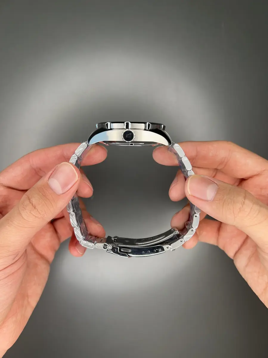 ساعت مچی سیکو 5 بند سیلور صفحه سرمه ای Seiko 5