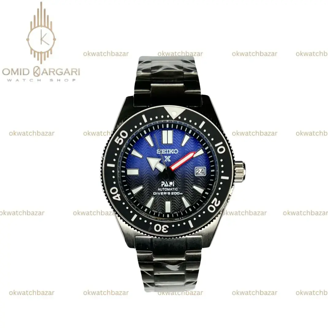 ساعت مچی سیکو پادی صفحه مشکی سرمه ای Seiko Padi