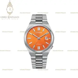 ساعت مچی سیتیزن سویوسا صفحه نارنجی Citizen Tsuyosa NJ0151-88Z