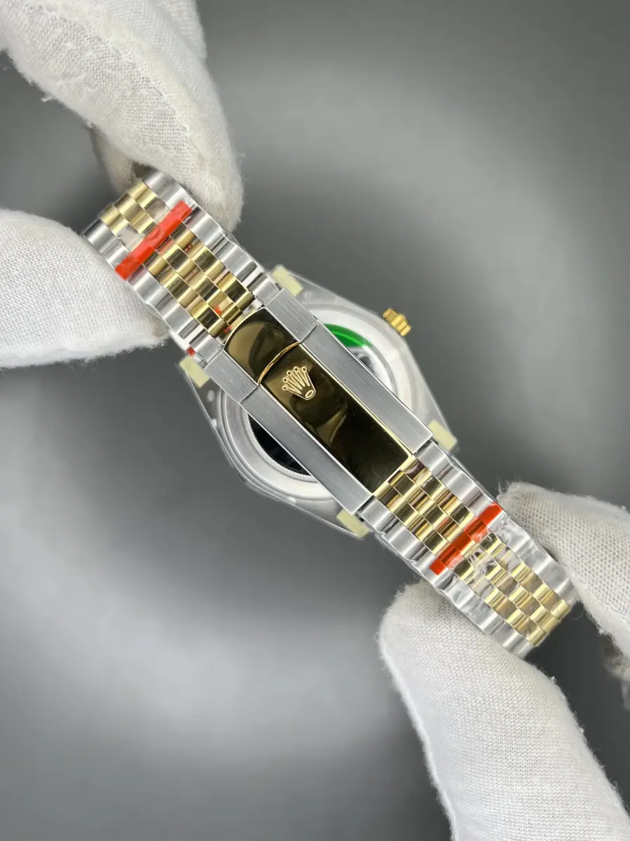 ساعت مچی رولکس دیت جاست سوئیسی صفحه مشکی ایندکس نگین Rolex Datejust