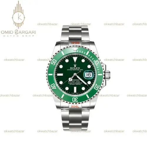 ساعت مچی رولکس سابمارینر سوئیسی هالک صفحه سبز Rolex Submariner