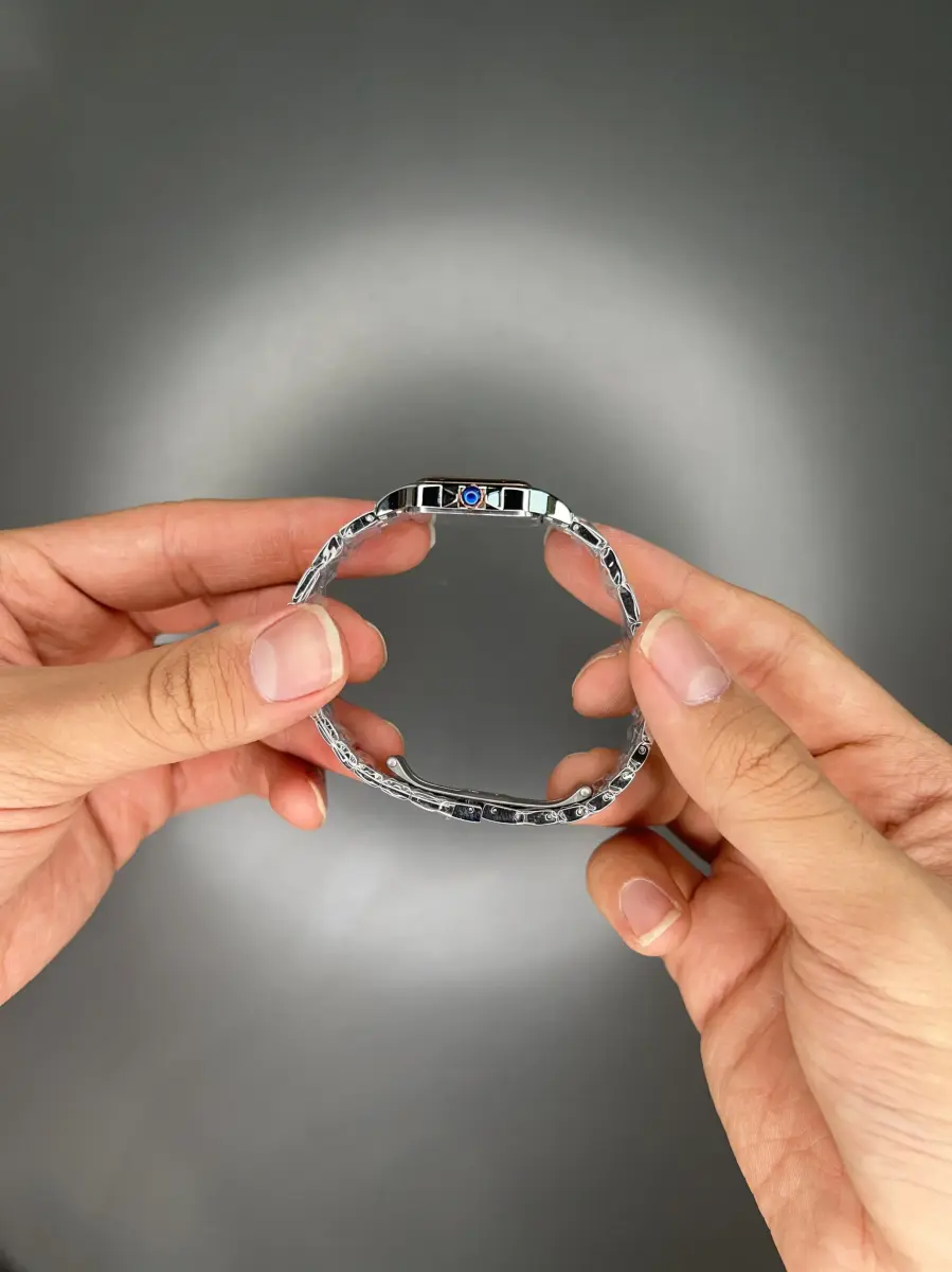ساعت مچی کارتیه پنتر سیلوررزگلد صفحه سفید Cartier Panthere