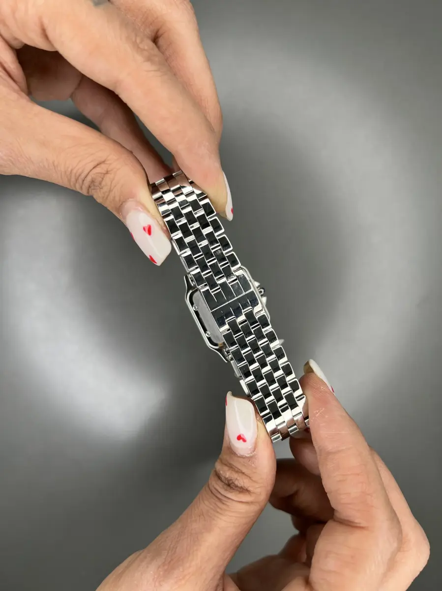 ساعت مچی کارتیه پنتر سیلور دورنگین Cartier Panthere