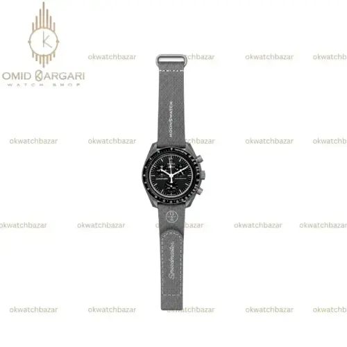 ساعت مچی امگا سواچ بند رابر ماموریت به عطارد Omega x Swatch Mision to the mercury Rubber