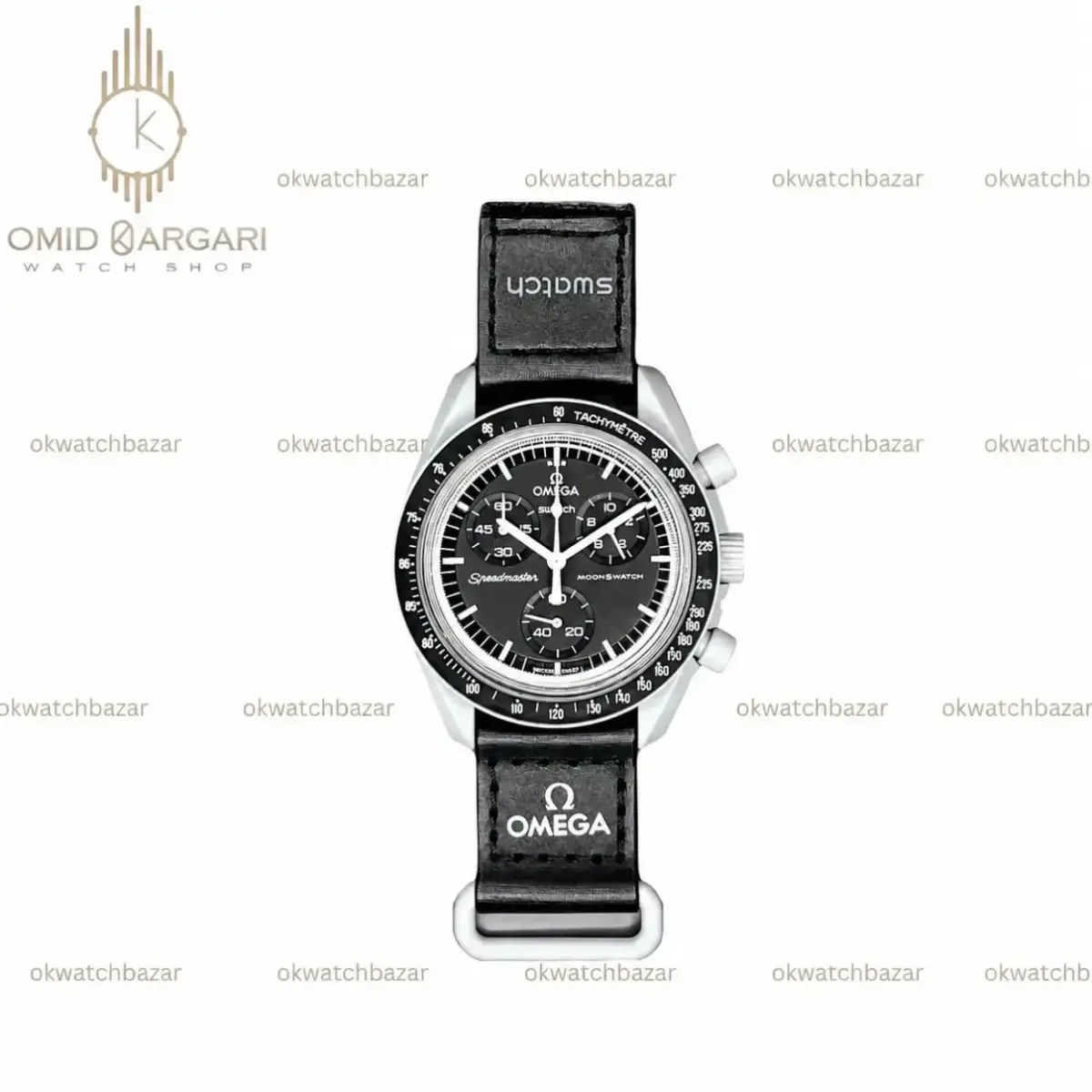ساعت مچی امگا سواچ ماموریت به ماه Omega x Swatch Mision to the Moon