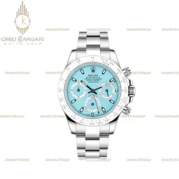 ساعت مچی رولکس دیتونا سیلور صفحه تیفانی Rolex Daytona