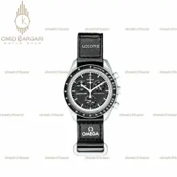 ساعت مچی امگا سواچ ماموریت به ماه Omega x Swatch Mision to the Moon