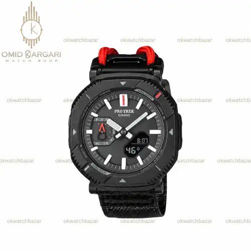 ساعت مچی کاسیو جی شاک پروترک قرمز مشکی Casio G-shock Protrek