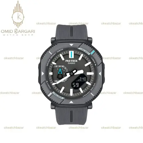 ساعت مچی کاسیو جی شاک پروترک بند رابر مشکی Casio G-shock Protrek PRJ-B001-1