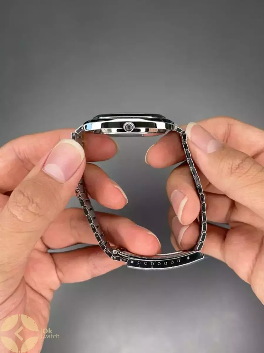 ساعت مچی امگا سیمستر نوستالژی بند سیلور صفحه مشکی Omega Seamaster