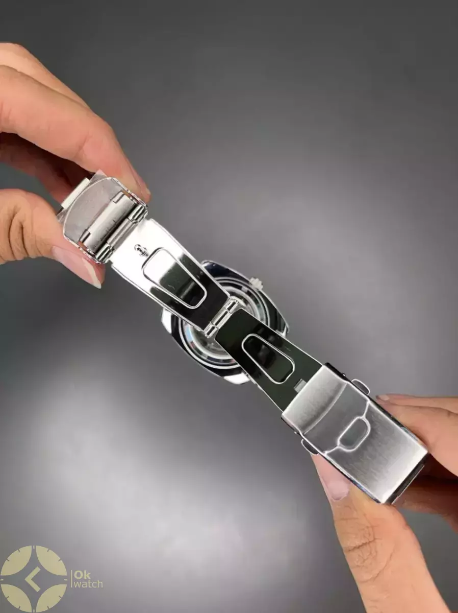 ساعت مچی سیکو دو تقویم بند سیلور صفحه سبز Seiko