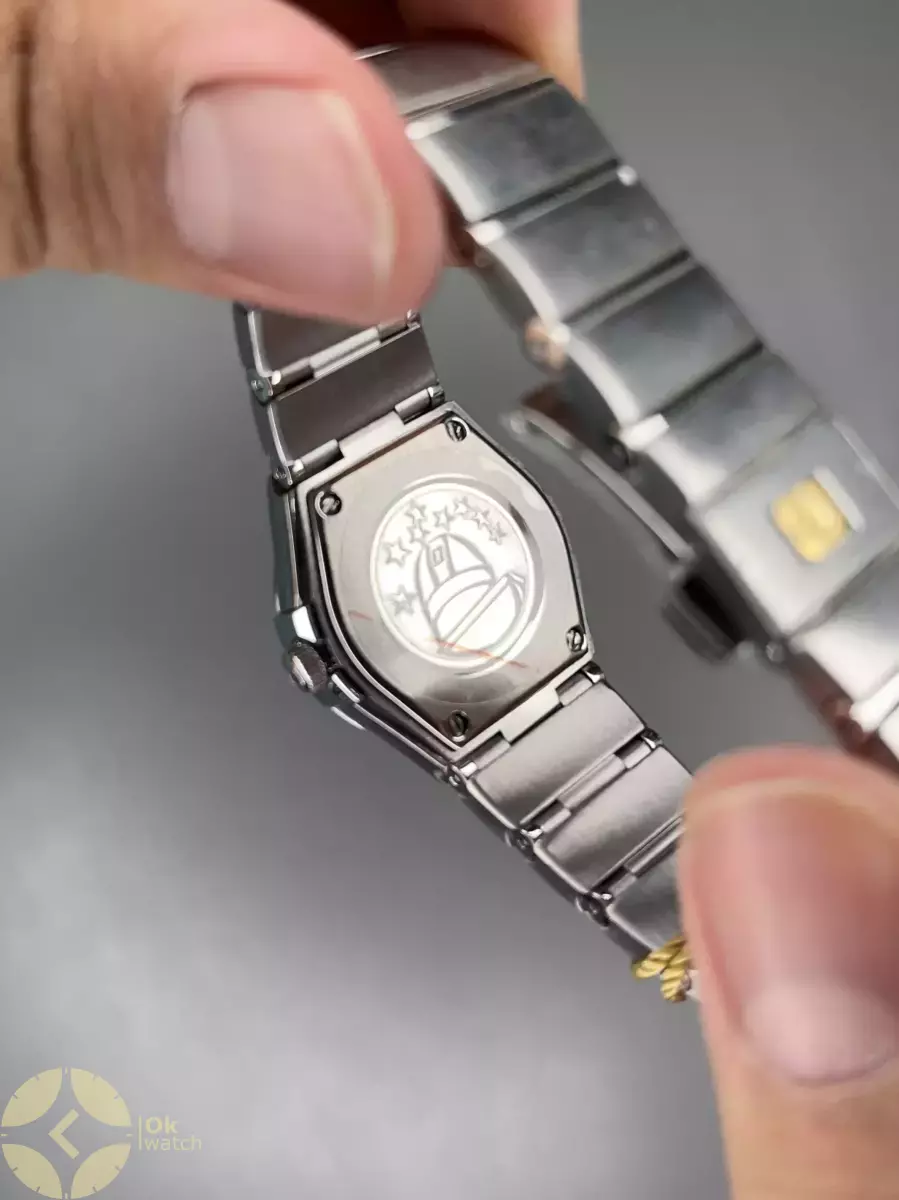 ساعت مچی امگا کانستلیشن بند سیلور صفحه تیفانی Omega Constellation
