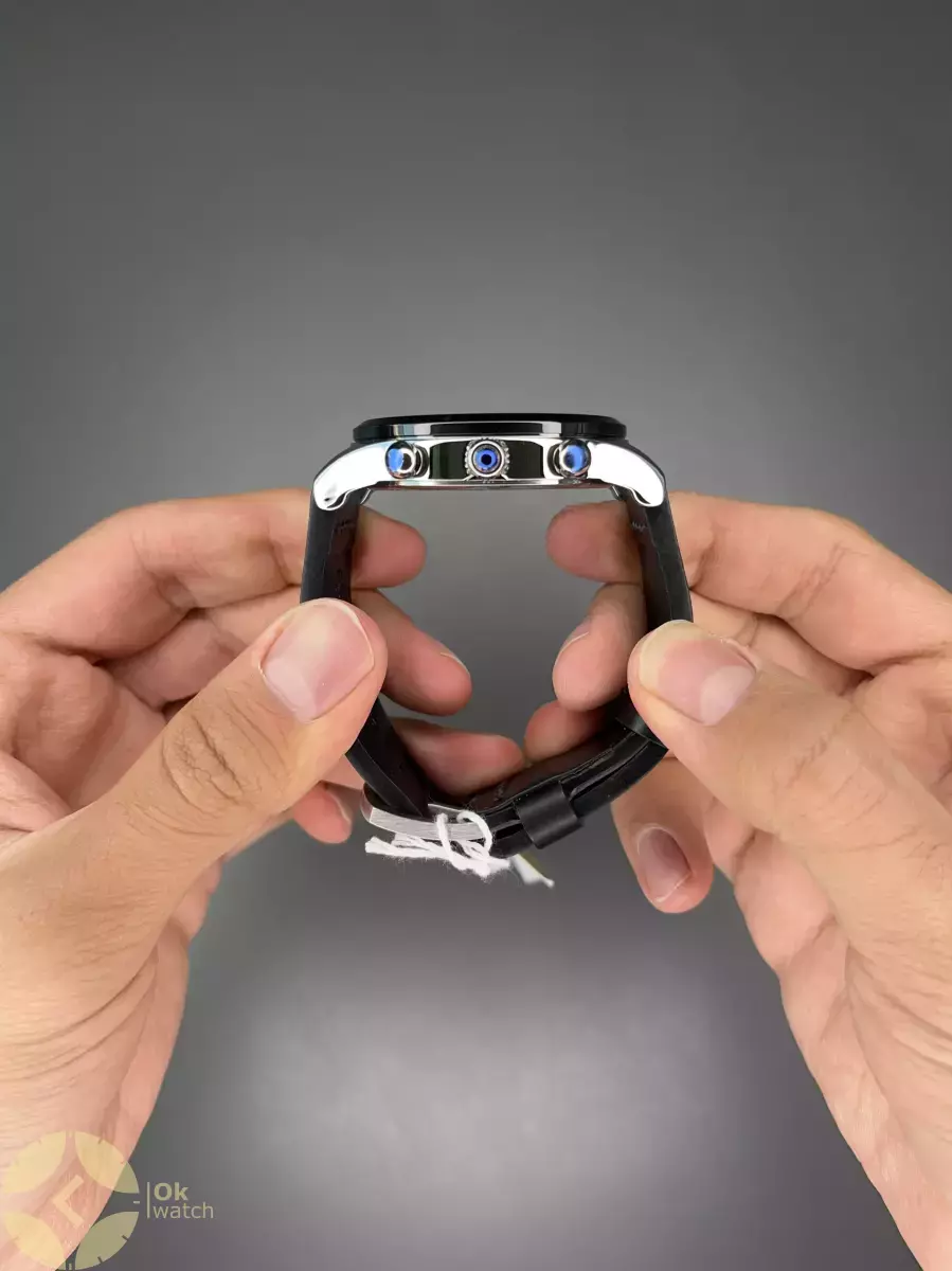 ساعت مچی سیتیزن کورنوگراف چرمی مشکی Citizen