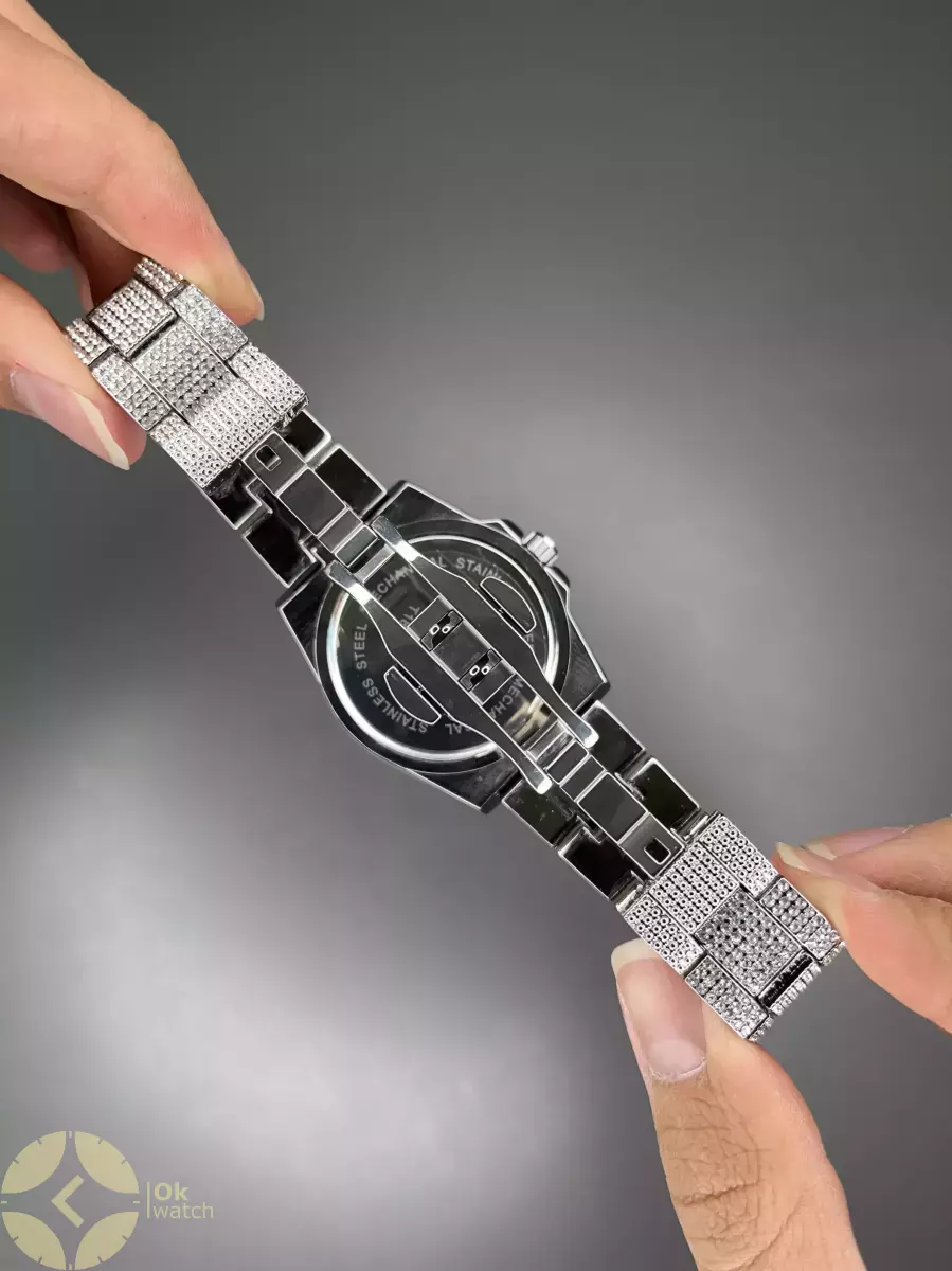 ساعت مچی رولکس دیت جاست فول نگین صفحه سبز Rolex Datejust