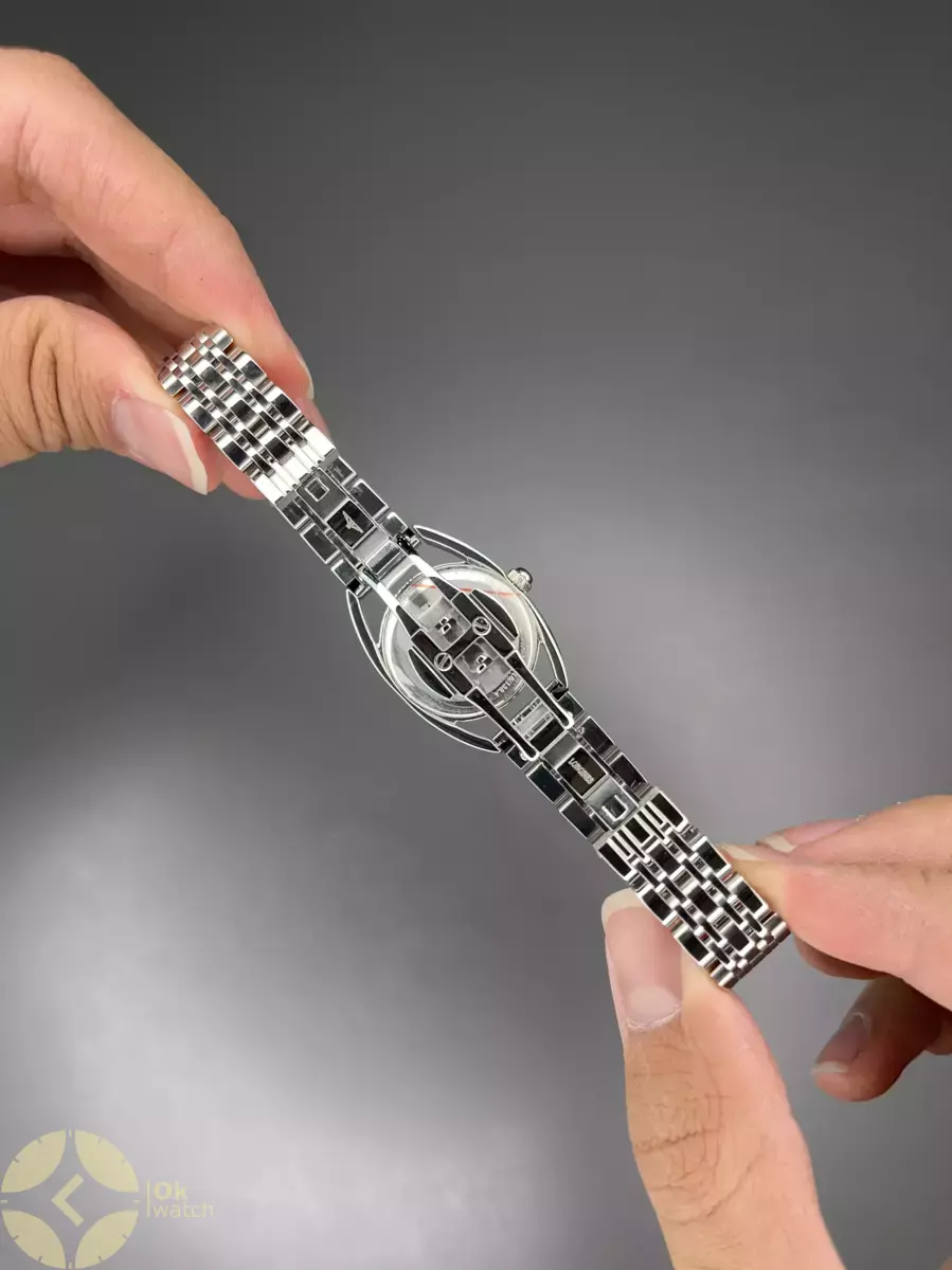 ساعت مچی لونژین بند سیلور صفحه قرمز Longines